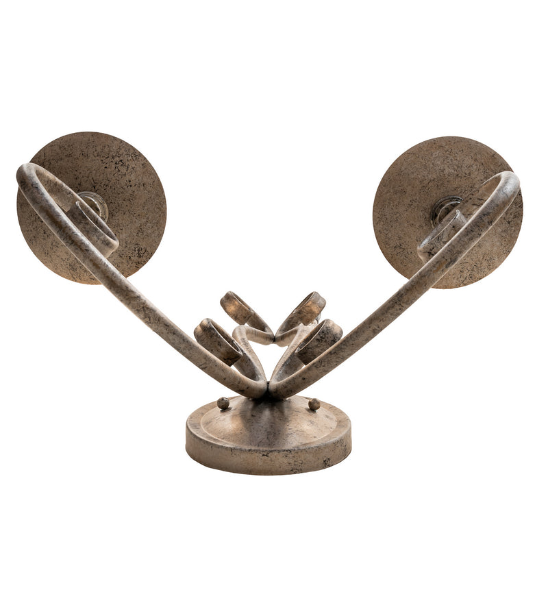 Meyda Tiffany 247587 Two Light Wall Sconce, Cornith