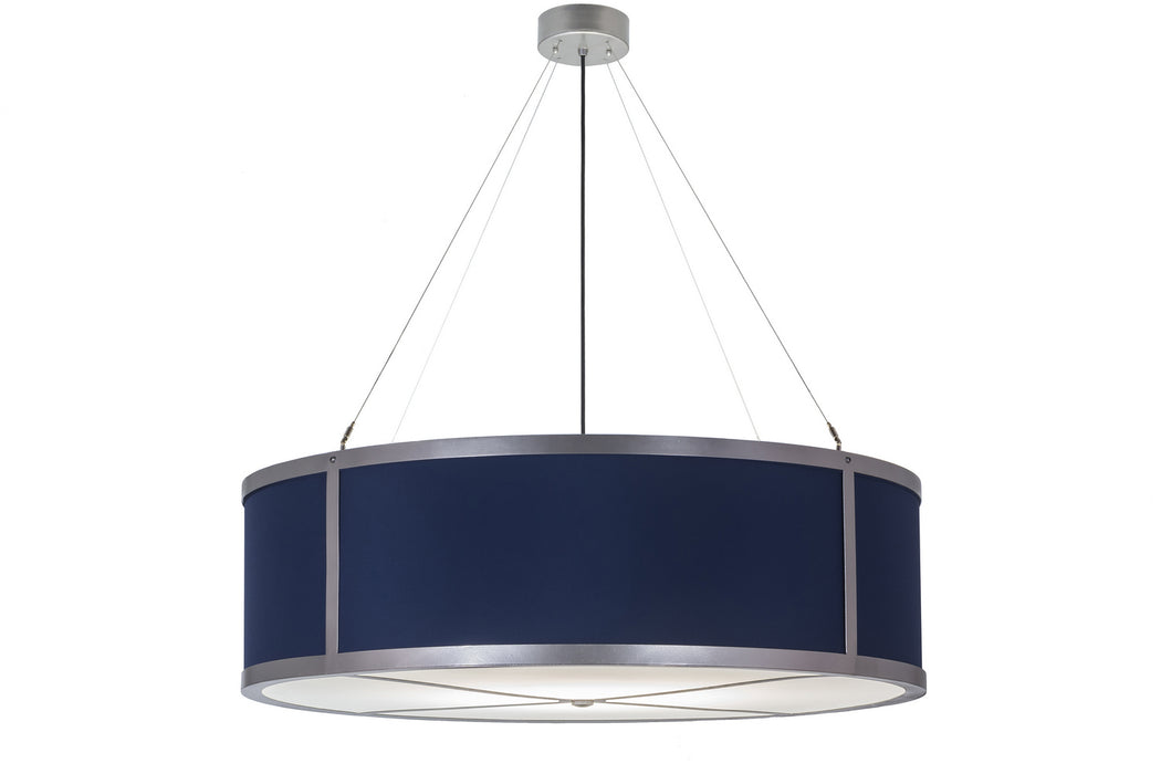 Meyda Tiffany 247607 Four Light Pendant, Nickel