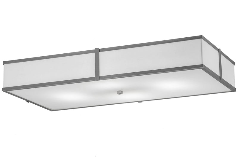 Meyda Tiffany 247758 Four Light Flushmount, Nickel