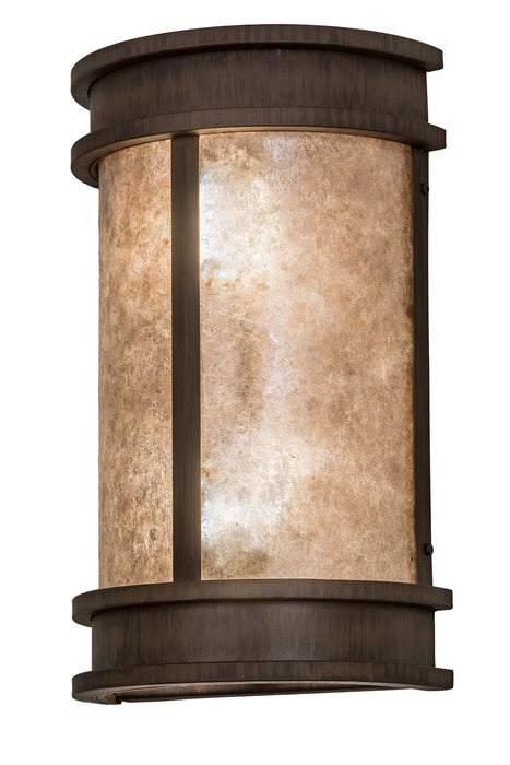 Meyda Tiffany 247814 Two Light Wall Sconce, Classic Rust