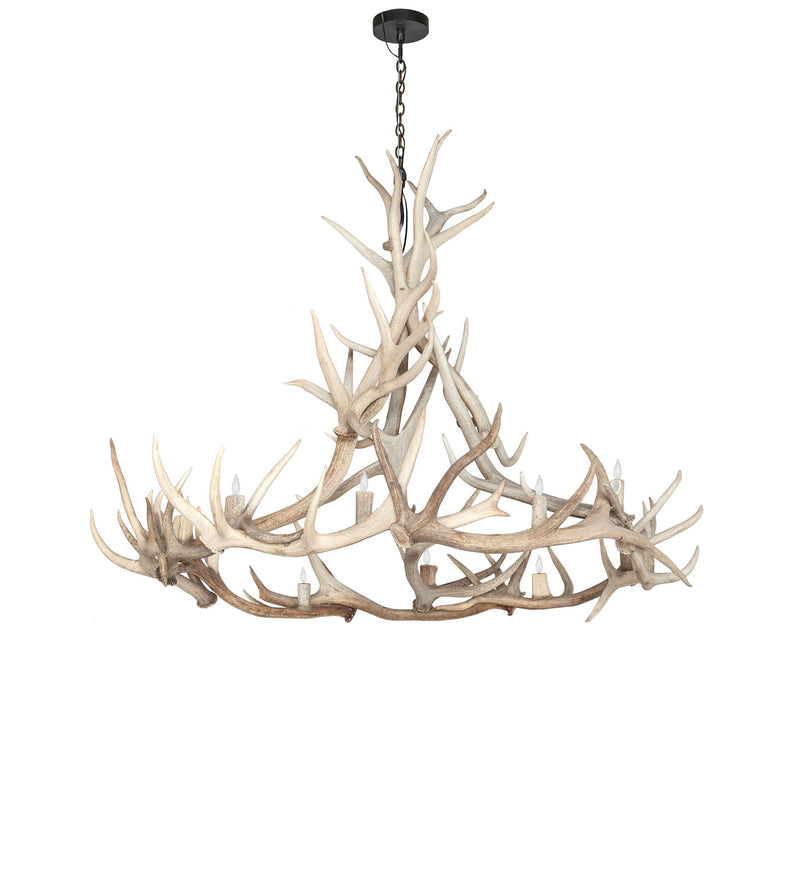 Meyda Tiffany 247851 12 Light Chandelier, Sun Bleached