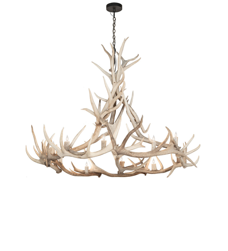 Meyda Tiffany 247851 12 Light Chandelier, Sun Bleached