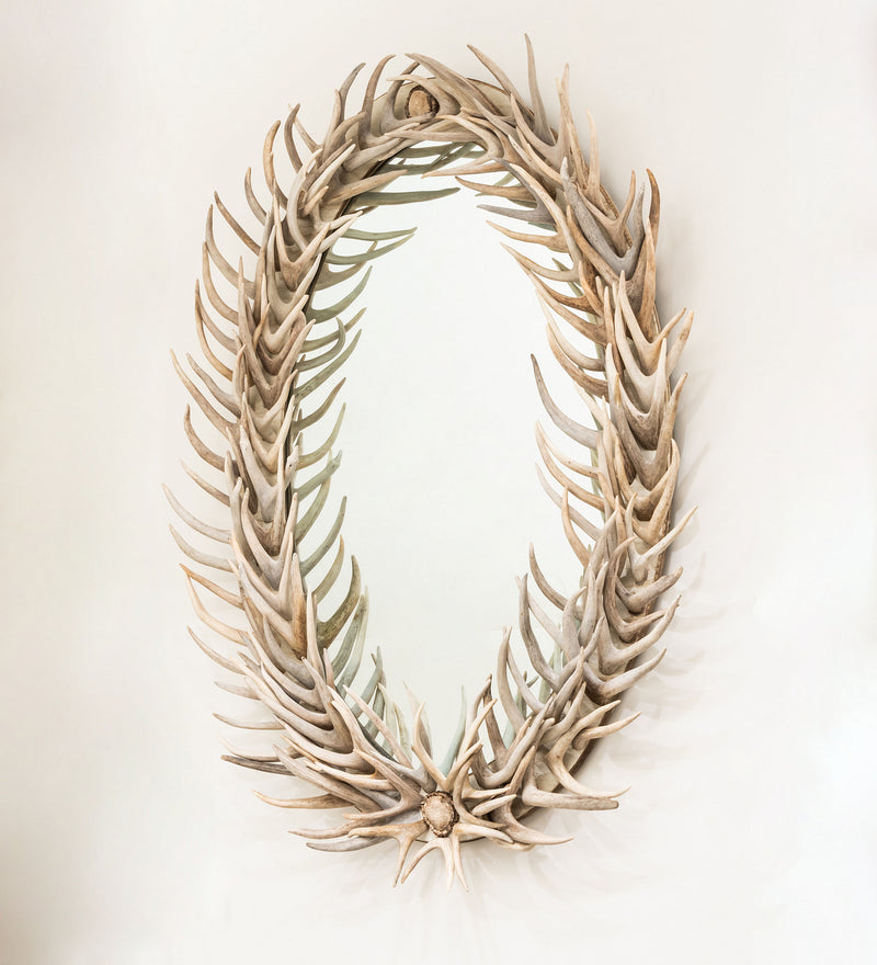 Meyda Tiffany 247866 Mirror, Naturally Shed/Sun Bleached