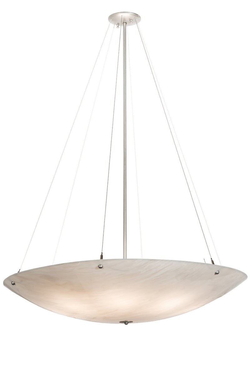 Meyda Tiffany 247975 Eight Light Pendant, Nickel