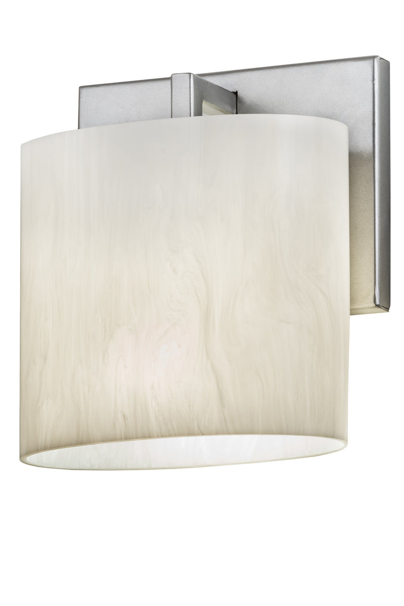 Meyda Tiffany 248048 One Light Wall Sconce, Nickel