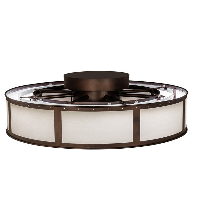 Meyda Tiffany 248290 LED Chandel-Air, Mahogany Bronze