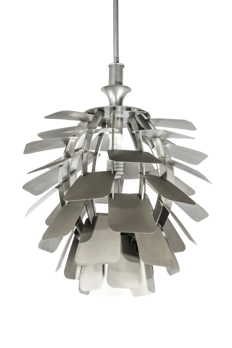 Meyda Tiffany 248708 One Light Pendant, Nickel