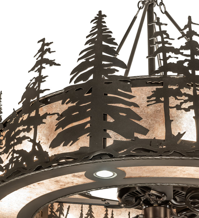 Meyda Tiffany 248834 12 Light Chandel-Air, Oil Rubbed Bronze