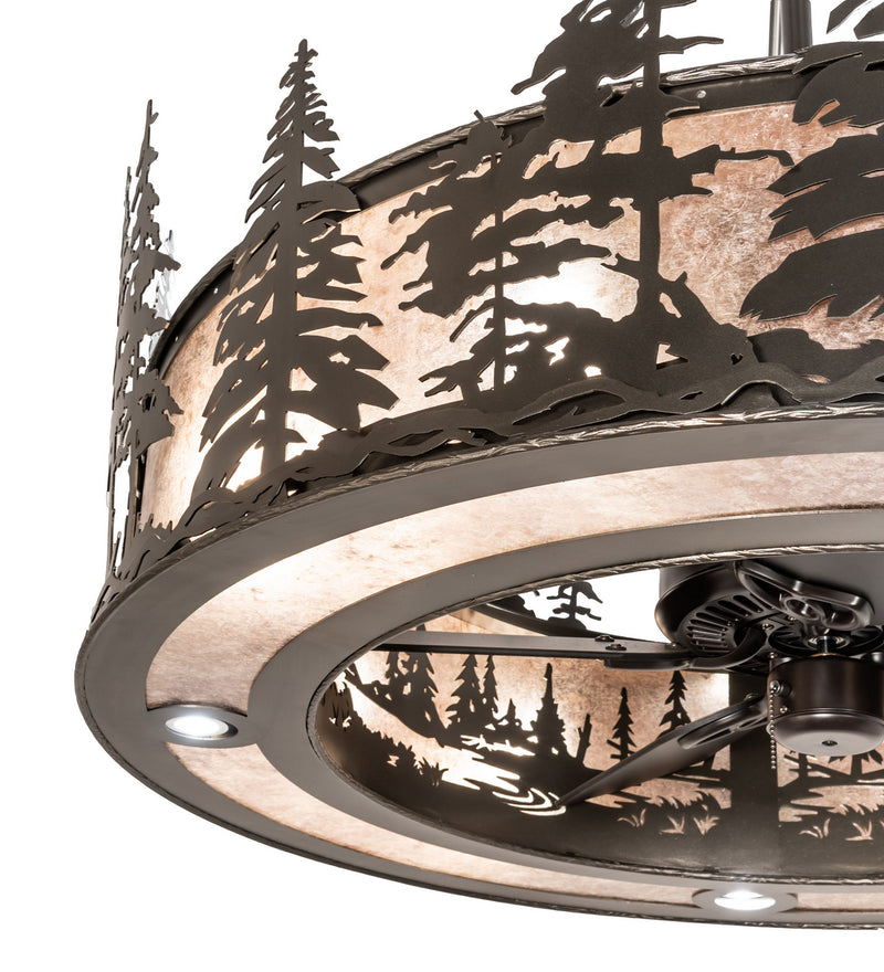 Meyda Tiffany 248841 28 Light Chandel-Air, Oil Rubbed Bronze