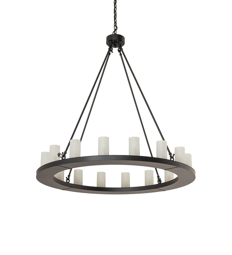 Meyda Tiffany 248911 16 Light Chandelier, Blackwash