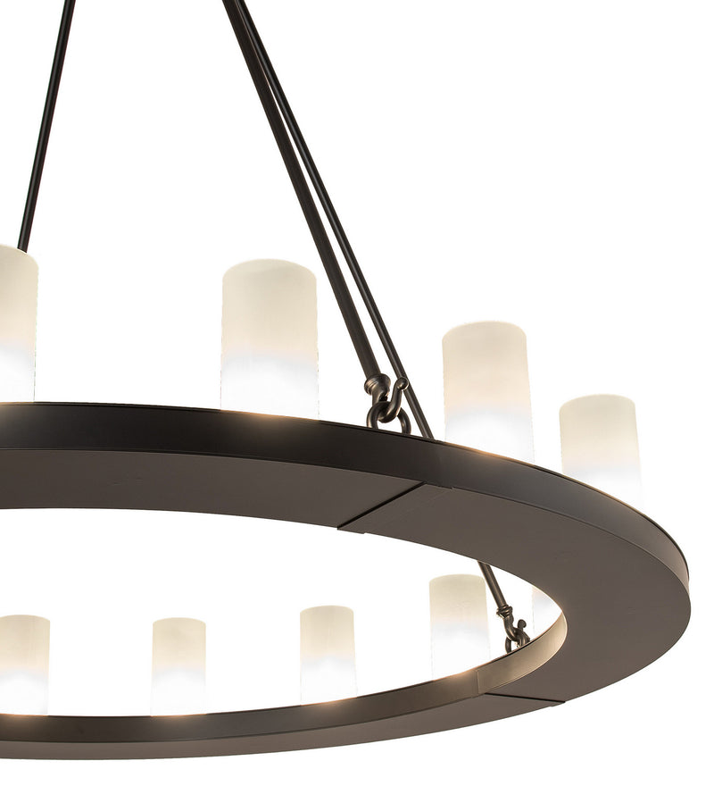 Meyda Tiffany 248911 16 Light Chandelier, Blackwash