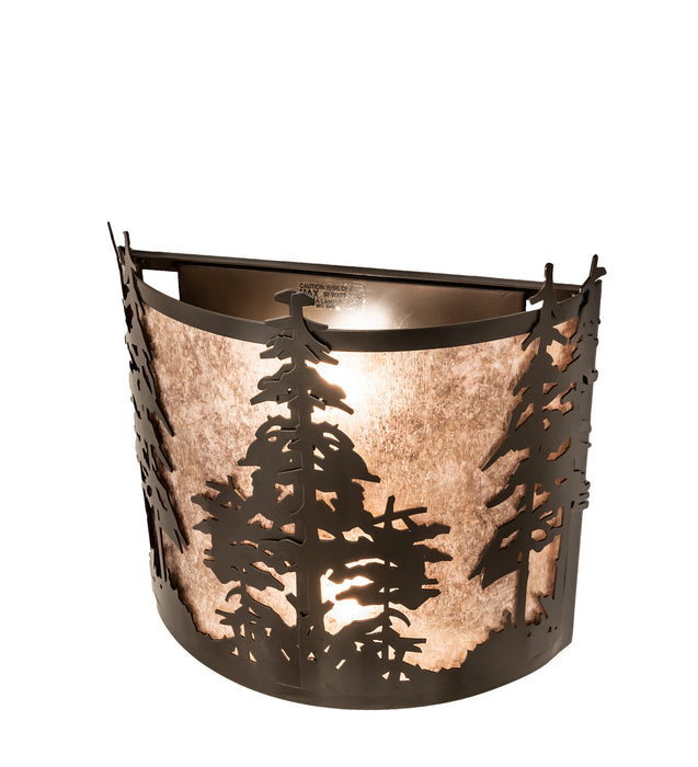 Meyda Tiffany 249114 Two Light Wall Sconce, Timeless Bronze