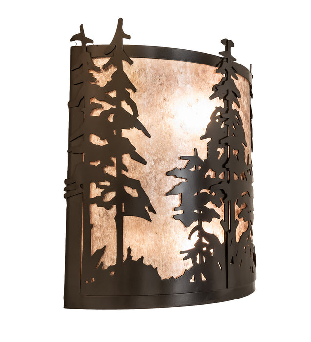 Meyda Tiffany 249114 Two Light Wall Sconce, Timeless Bronze