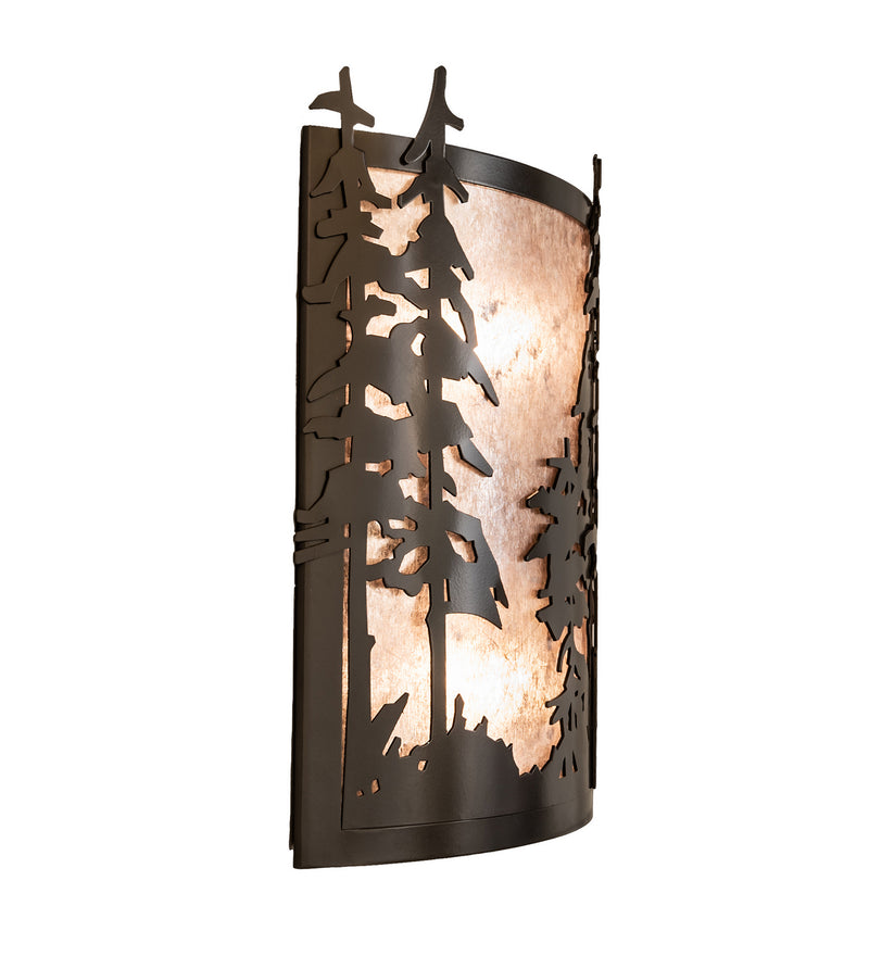 Meyda Tiffany 249114 Two Light Wall Sconce, Timeless Bronze