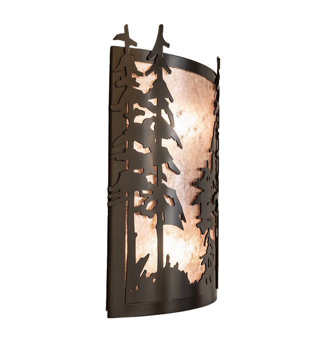 Meyda Tiffany 249114 Two Light Wall Sconce, Timeless Bronze