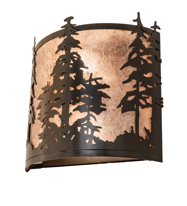 Meyda Tiffany 249114 Two Light Wall Sconce, Timeless Bronze