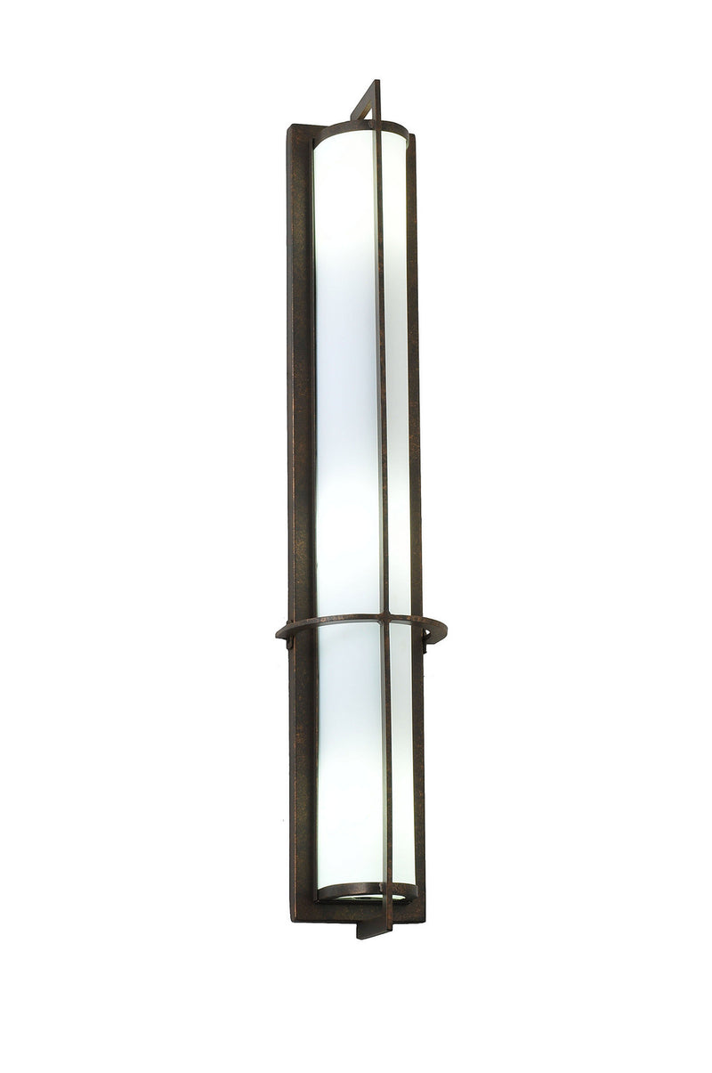Meyda Tiffany 249224 Three Light Wall Sconce, Gilded Tobacco