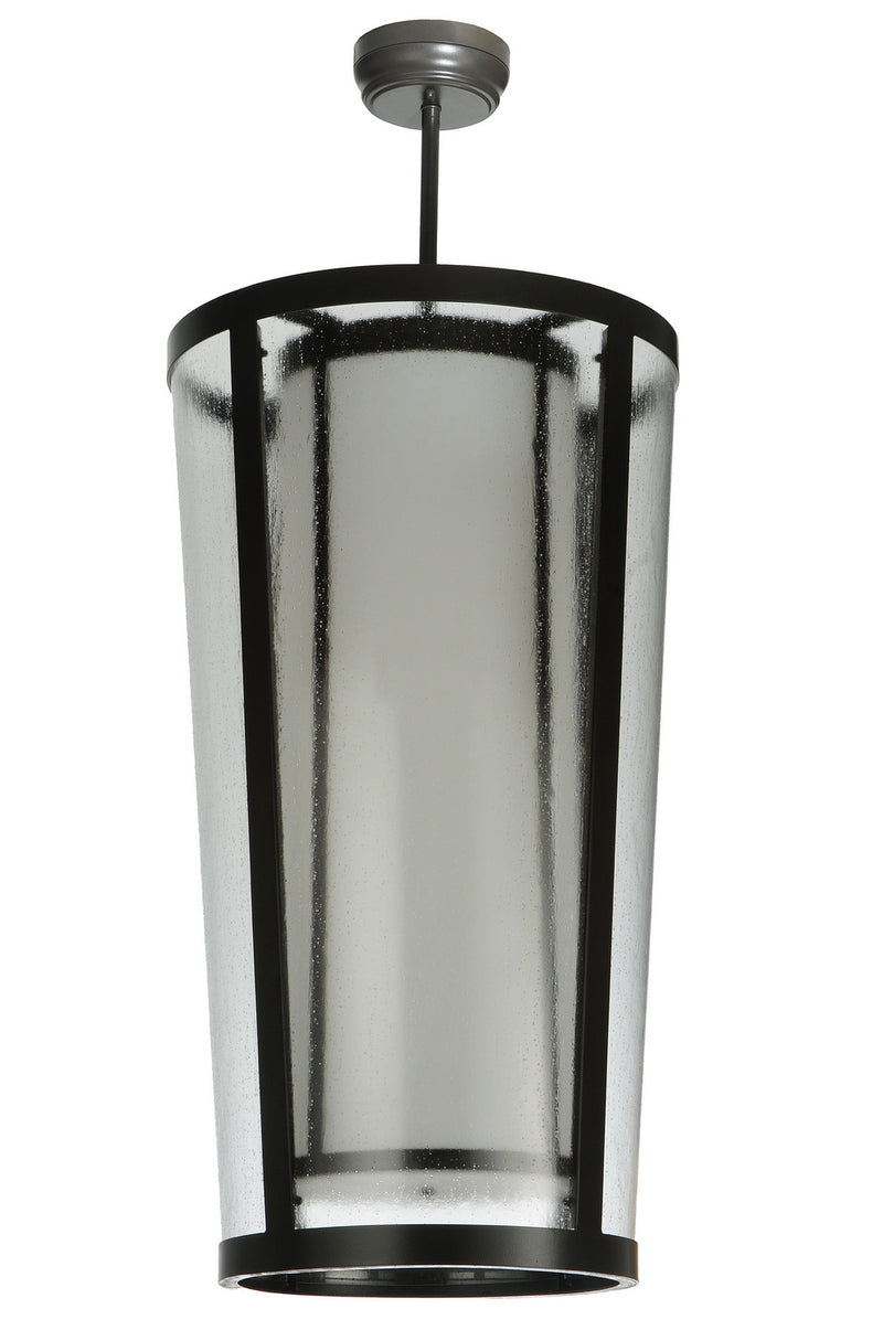 Meyda Tiffany 249257 One Light Semi-Flushmount, Timeless Bronze