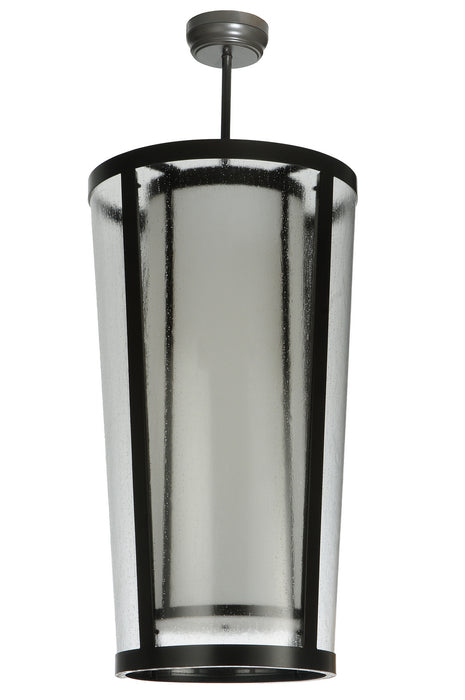 Meyda Tiffany 249257 One Light Semi-Flushmount, Timeless Bronze