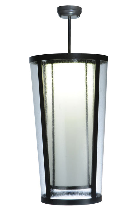 Meyda Tiffany 249257 One Light Semi-Flushmount, Timeless Bronze
