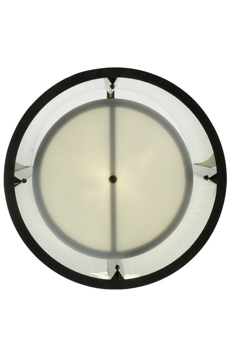 Meyda Tiffany 249257 One Light Semi-Flushmount, Timeless Bronze