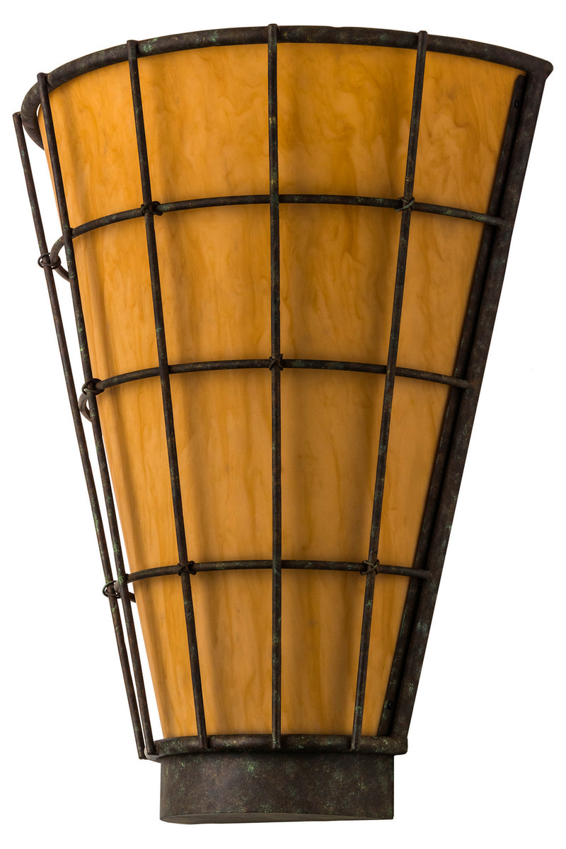 Meyda Tiffany 249449 Three Light Wall Sconce, Capri
