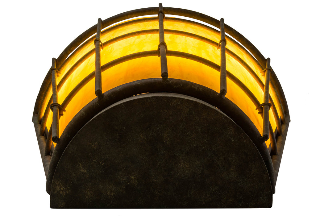Meyda Tiffany 249449 Three Light Wall Sconce, Capri