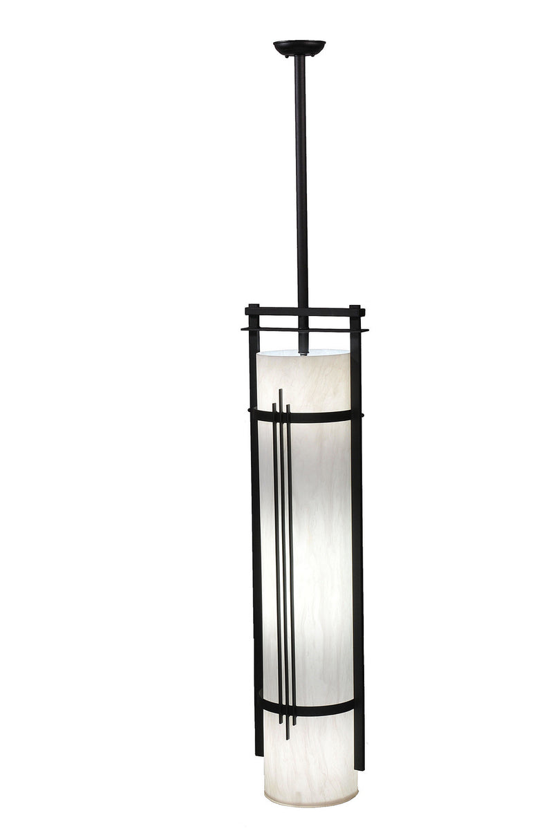 Meyda Tiffany 249583 Four Light Pendant, Textured Black