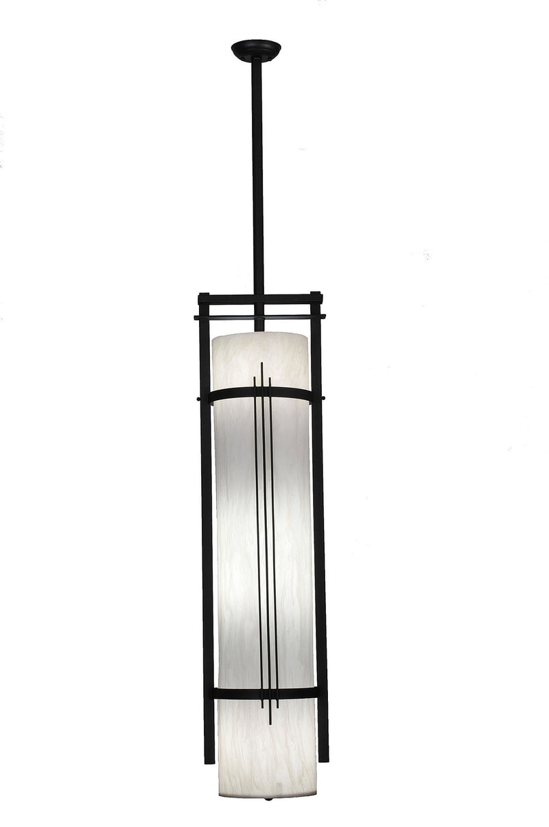 Meyda Tiffany 249583 Four Light Pendant, Textured Black