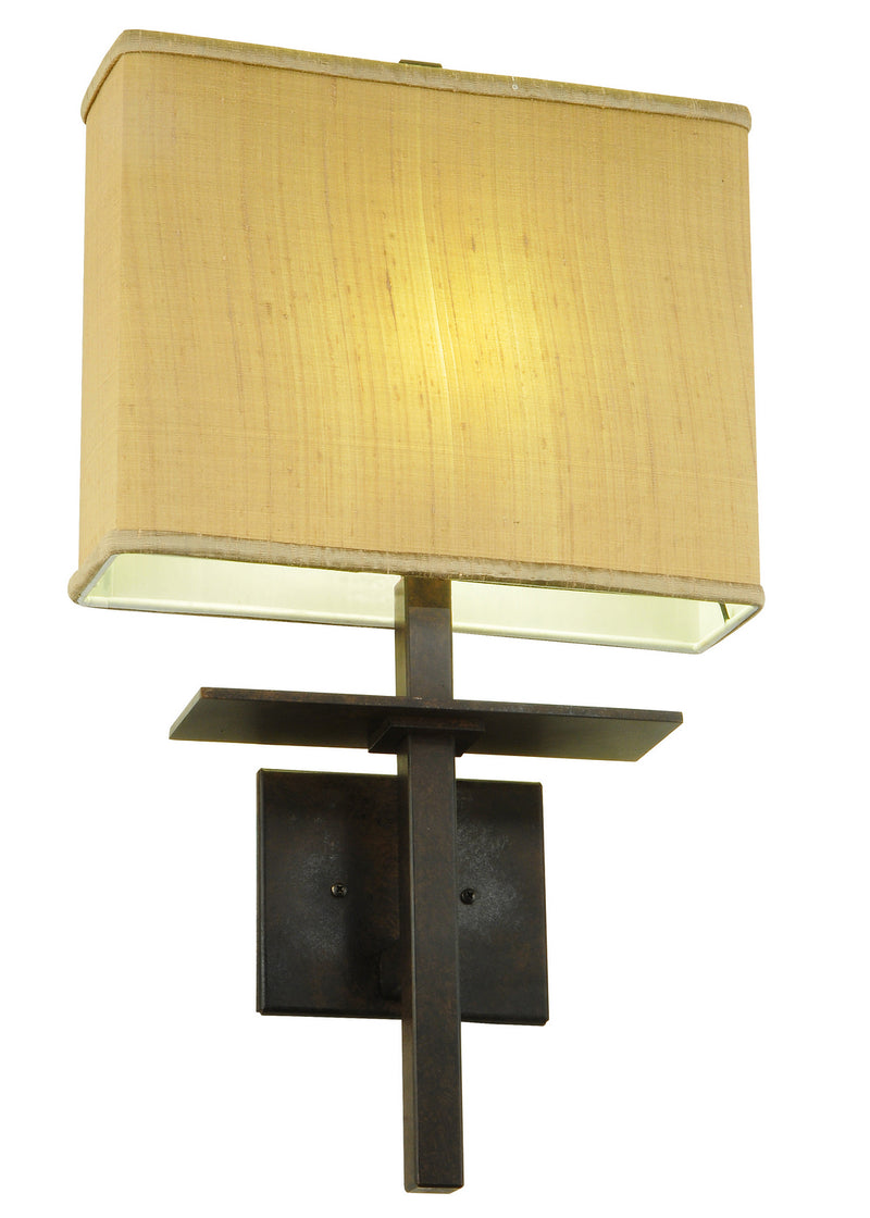 Meyda Tiffany 249679 One Light Wall Sconce, Oil Rubbed Bronze