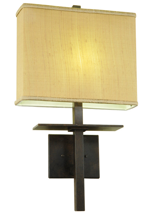 Meyda Tiffany 249679 One Light Wall Sconce, Oil Rubbed Bronze