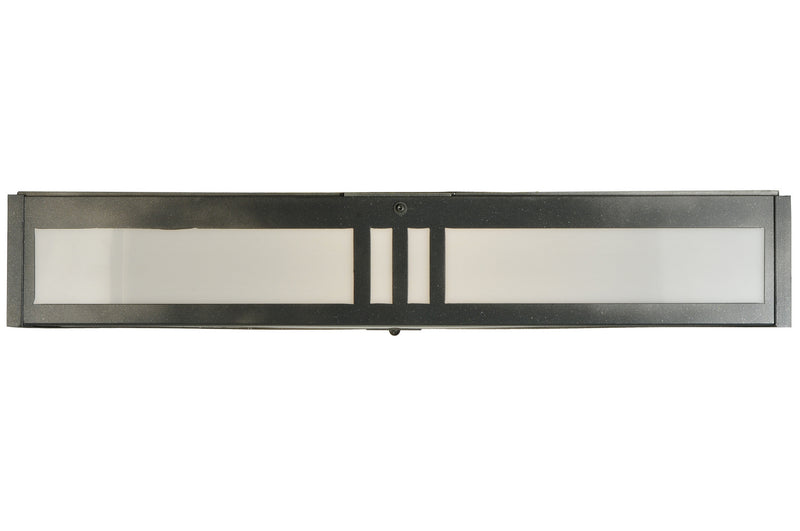 Meyda Tiffany 249975 Four Light Flushmount, Blackened Pewter