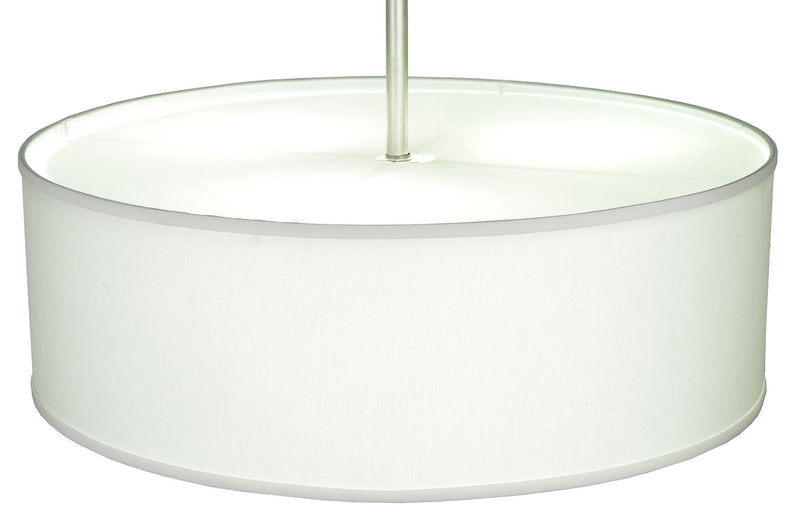 Meyda Tiffany 250070 Three Light Pendant, Nickel Powder Coat