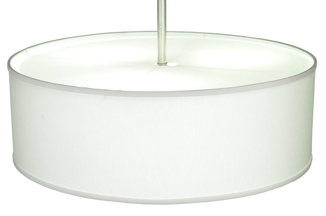 Meyda Tiffany 250070 Three Light Pendant, Nickel Powder Coat