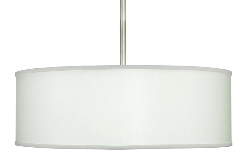 Meyda Tiffany 250070 Three Light Pendant, Nickel Powder Coat