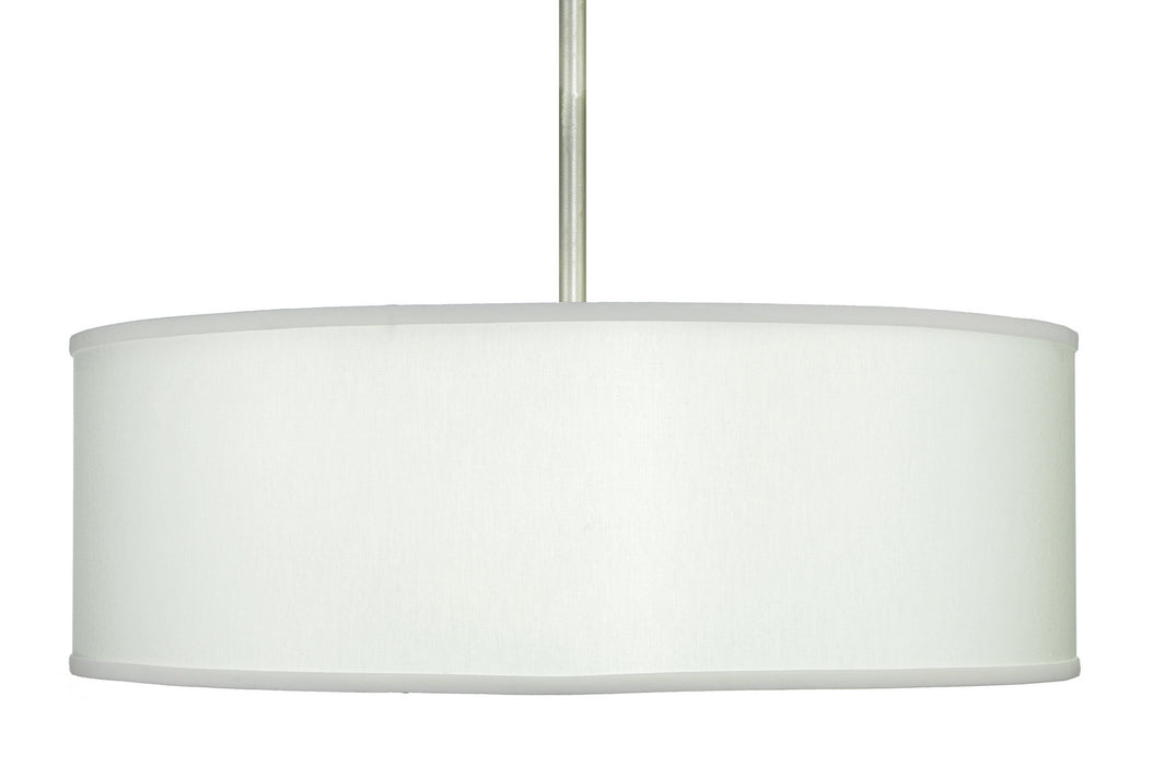 Meyda Tiffany 250070 Three Light Pendant, Nickel Powder Coat