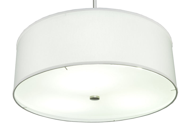 Meyda Tiffany 250070 Three Light Pendant, Nickel Powder Coat
