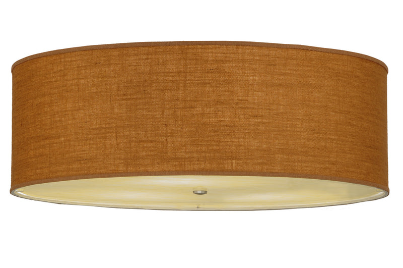 Meyda Tiffany 250159 Three Light Flushmount, Nickel