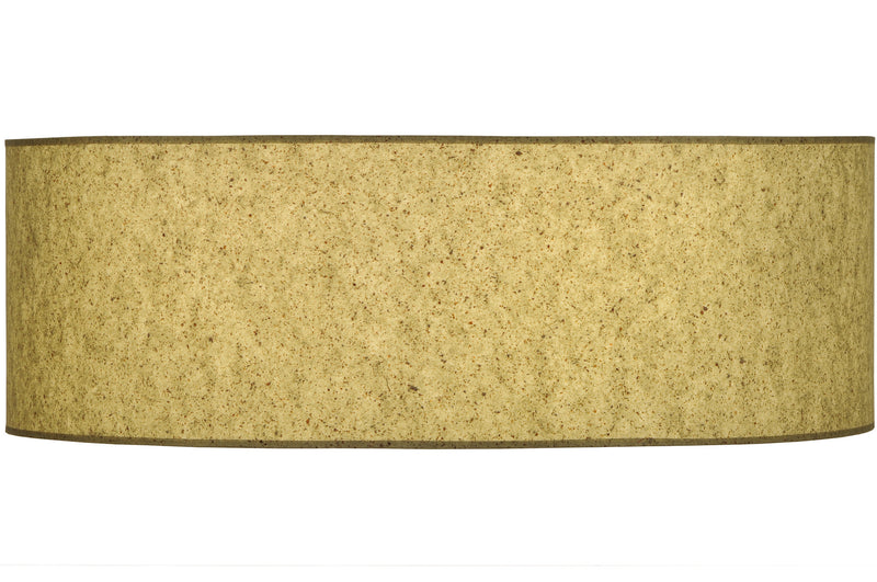 Meyda Tiffany 250180 Three Light Flushmount, Natural Aluminum