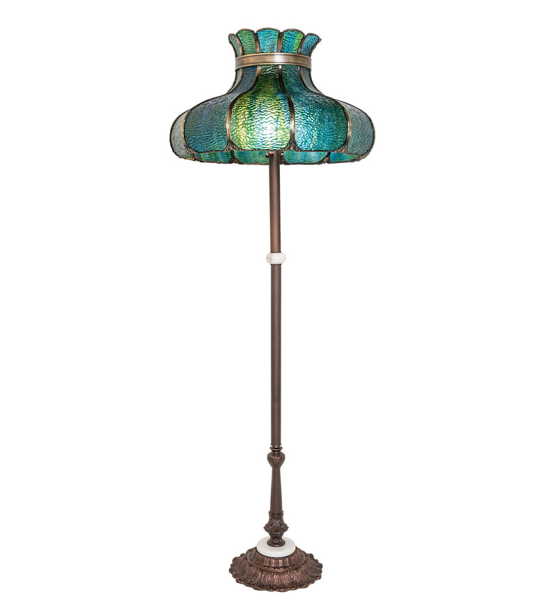 Meyda Tiffany 250203 Three Light Floor Lamp, Mahogany Bronze