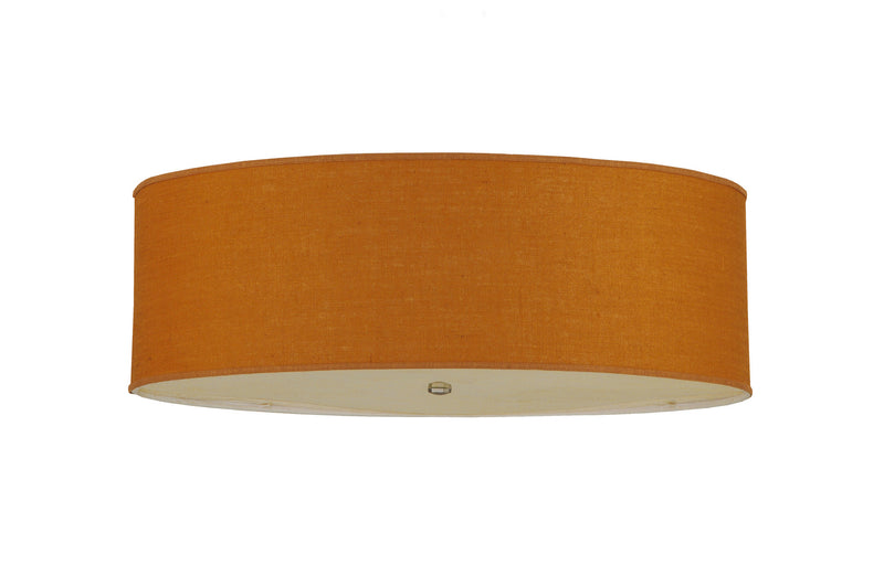Meyda Tiffany 250233 Three Light Flushmount, Nickel