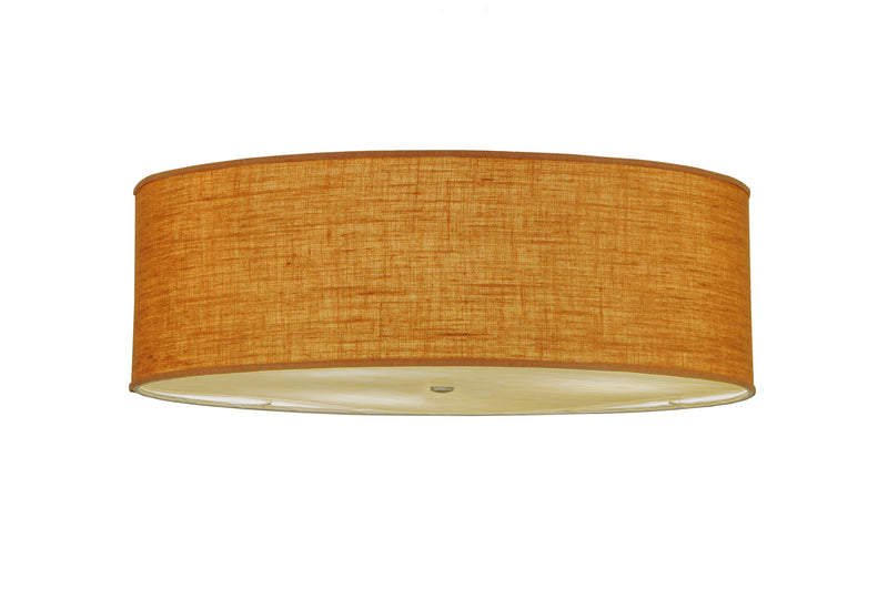 Meyda Tiffany 250233 Three Light Flushmount, Nickel
