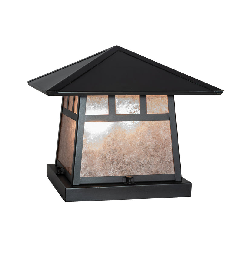 Meyda Tiffany 45644 Two Light Pier Mount, Craftsman Brown On Brass