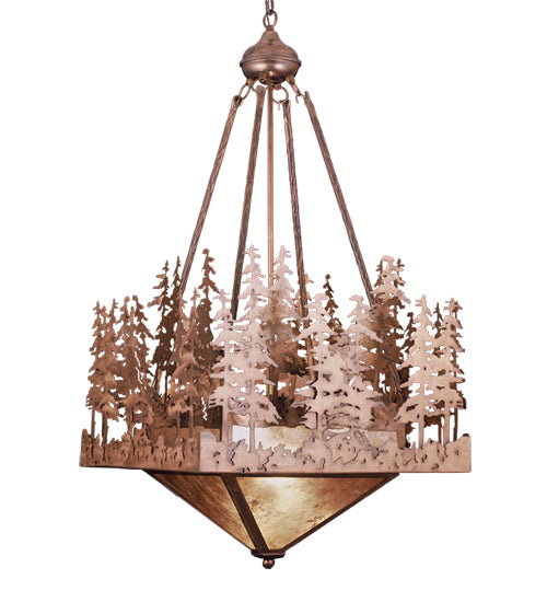 Meyda Tiffany 50227 12 Light Pendant, Antique Copper