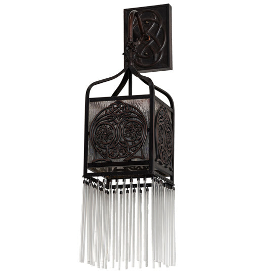 Meyda Tiffany 50513 One Light Wall Sconce, Mahogany Bronze