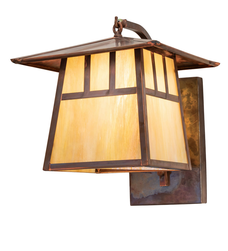 Meyda Tiffany 54786 One Light Wall Sconce, Vintage Copper