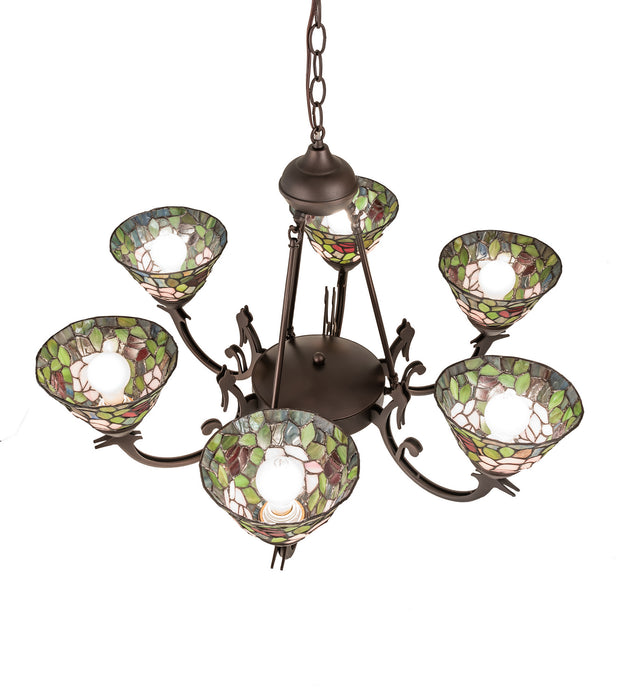 Meyda Tiffany 72651 Six Light Chandelier