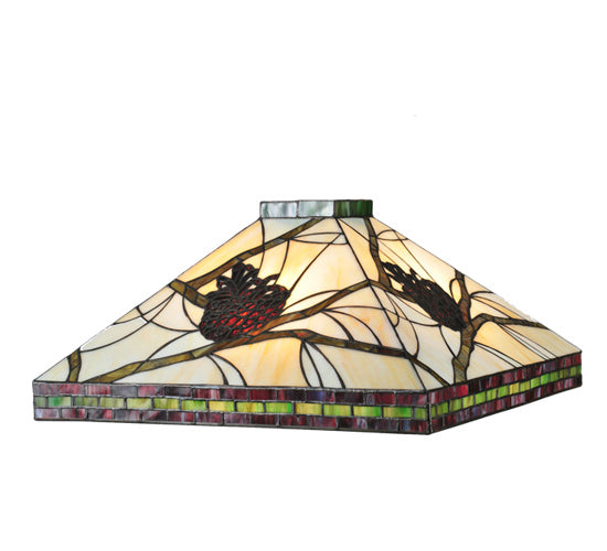 Meyda Tiffany 81079 Two Light Pinebranch Mission Shade