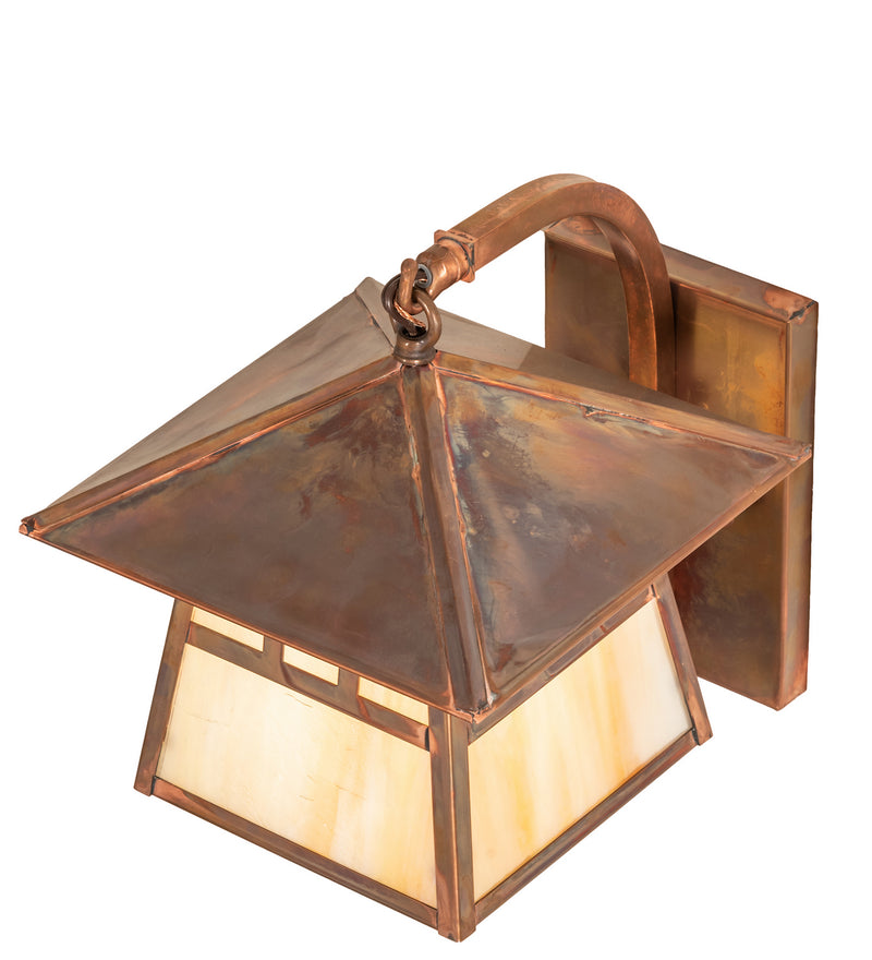 Meyda Tiffany 91596 One Light Wall Sconce, Vintage Copper