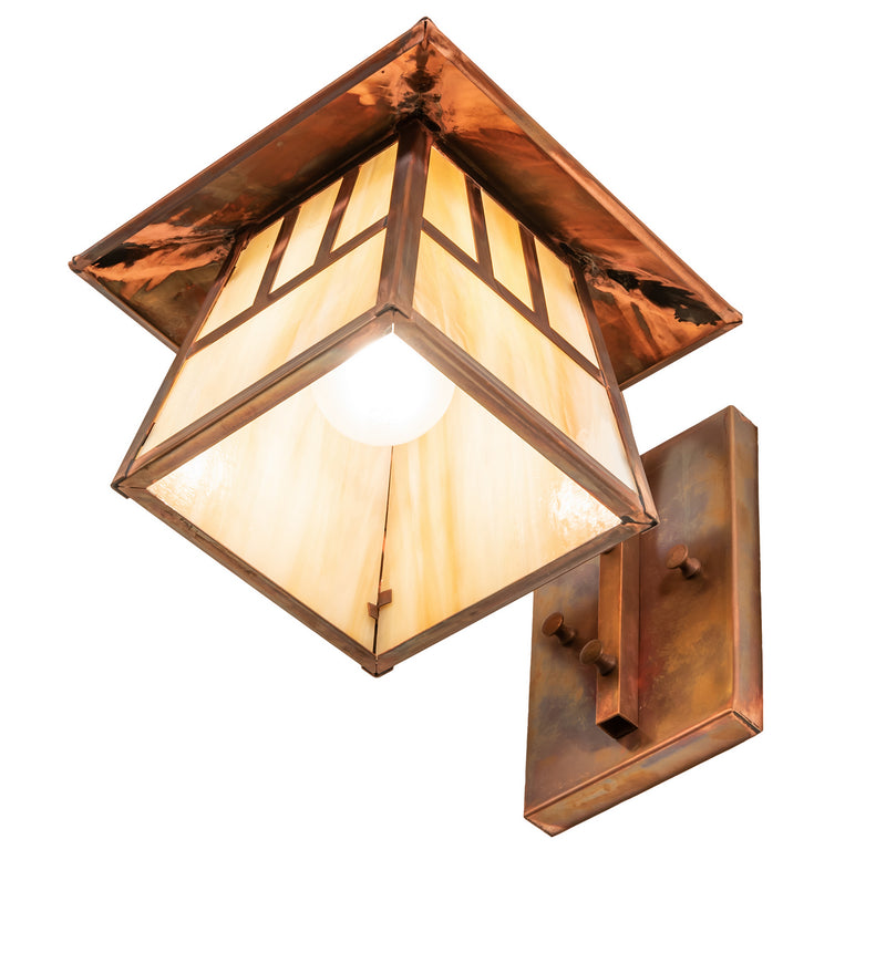 Meyda Tiffany 91596 One Light Wall Sconce, Vintage Copper